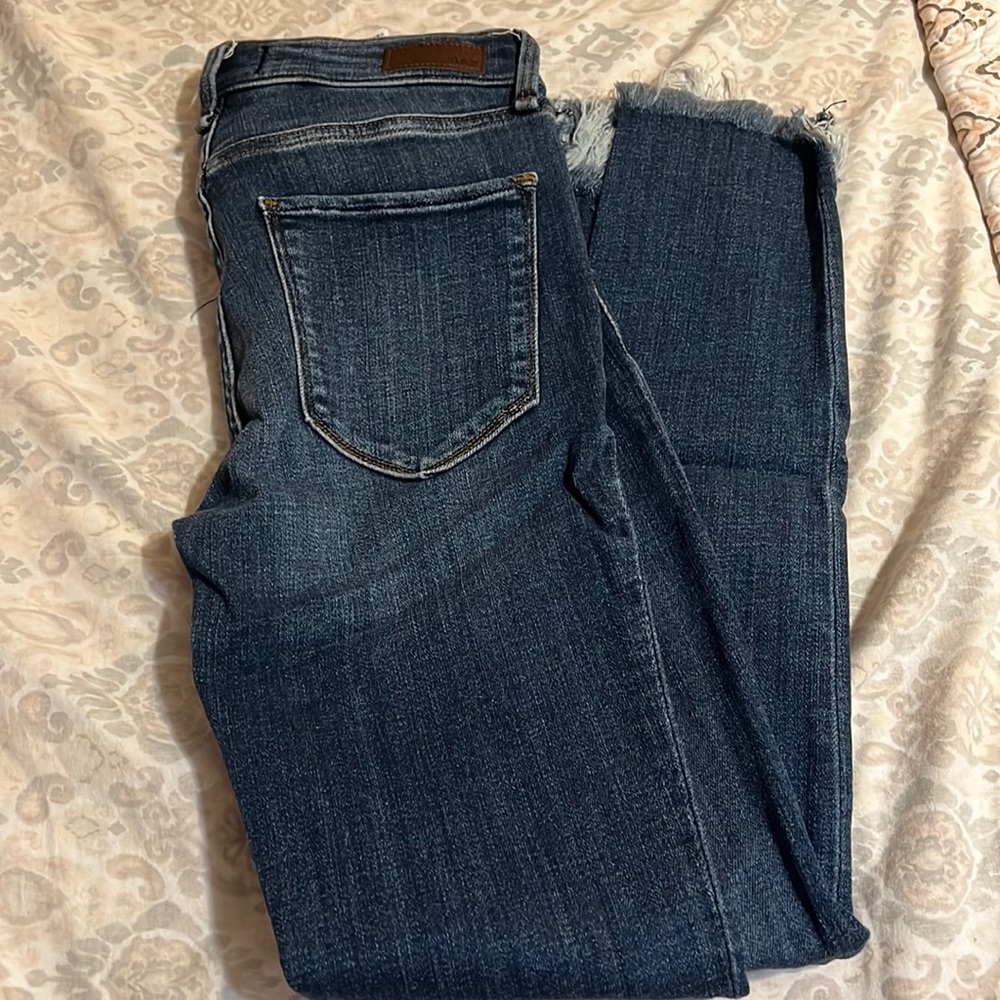 Abercrombie and fitch Harper low rise ankle skinny jeans